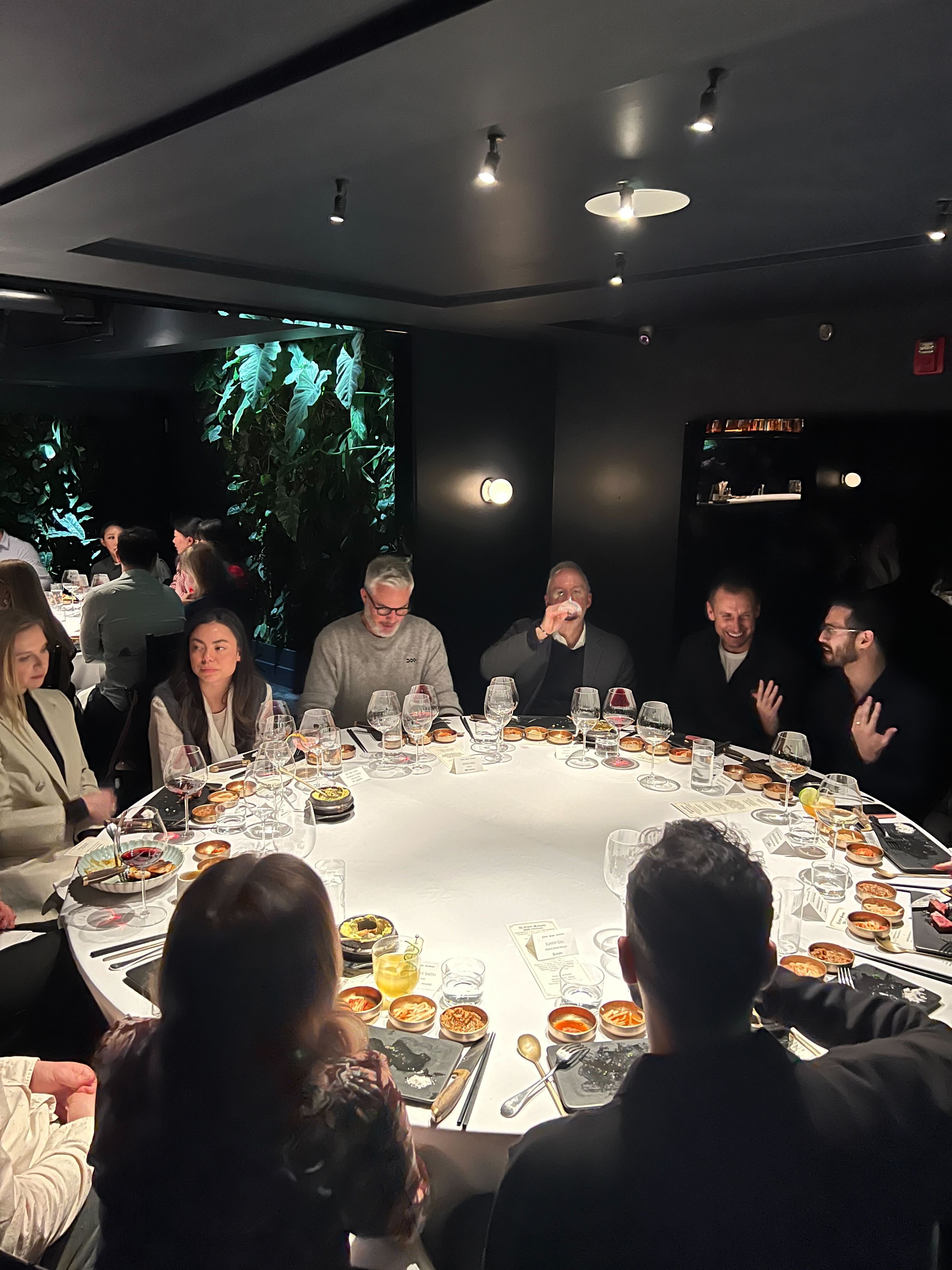 Guests at the Enterprise Dinner