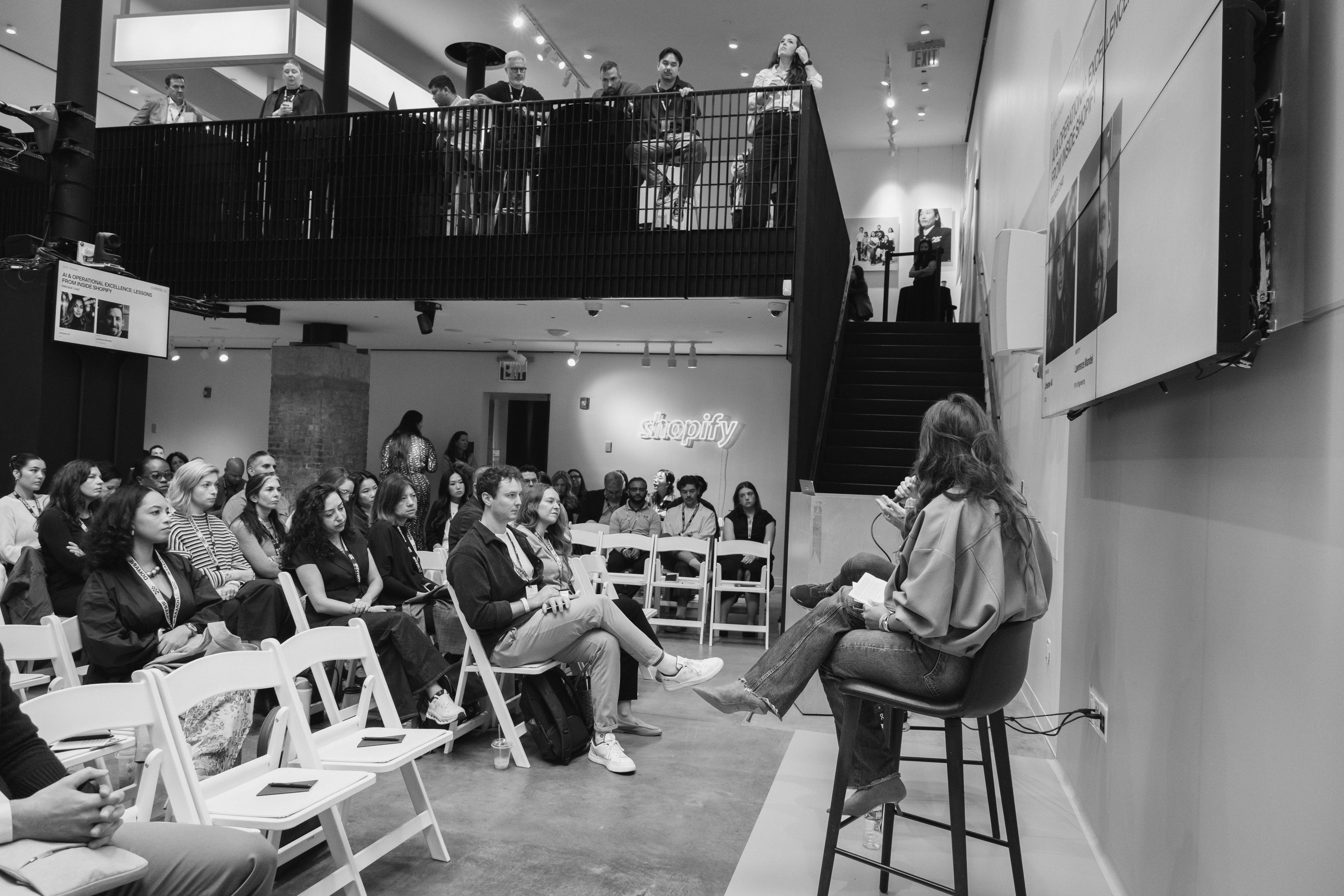 curated panel and audience listening