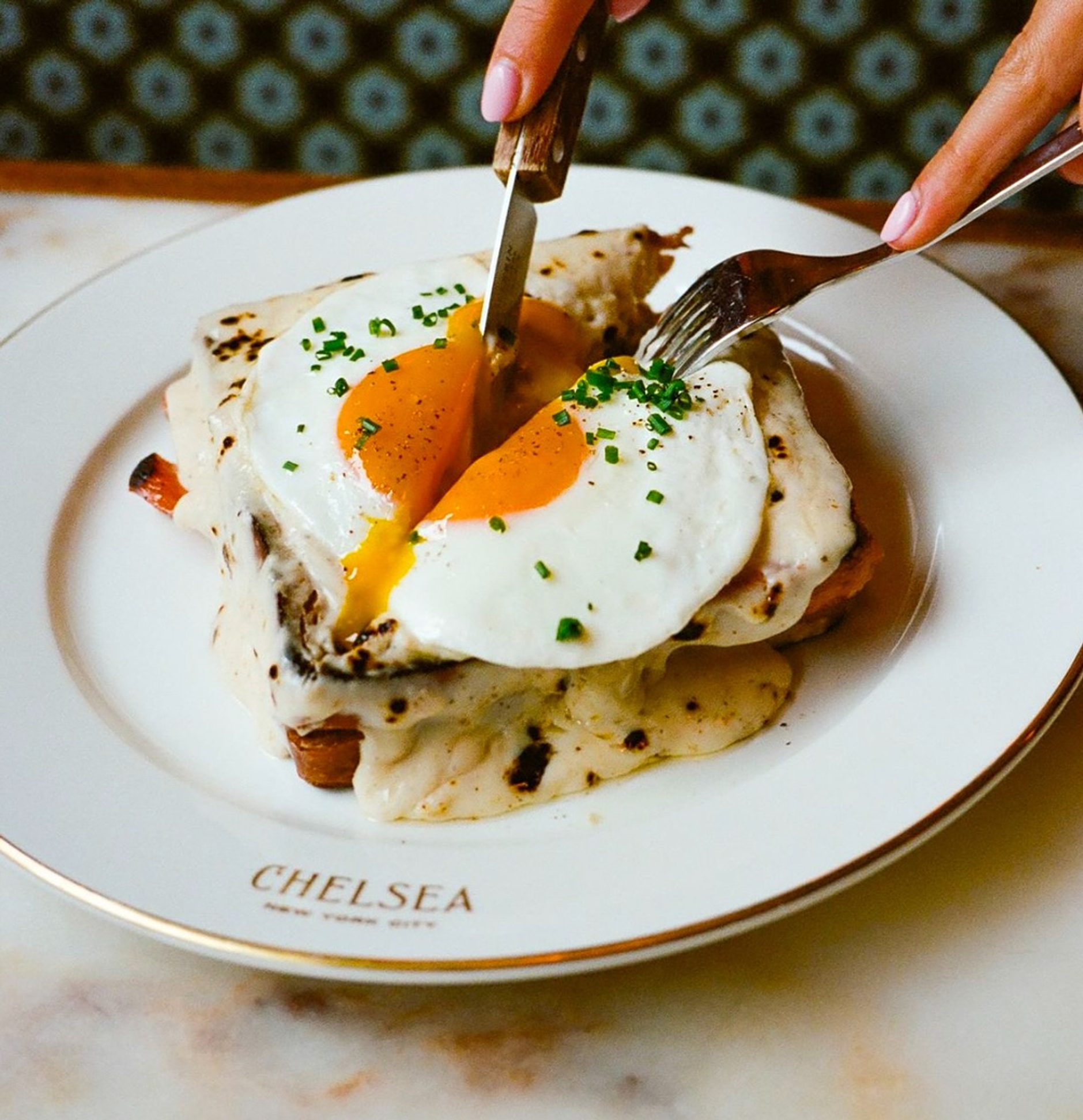 Croque-Madame at Café Chelsea