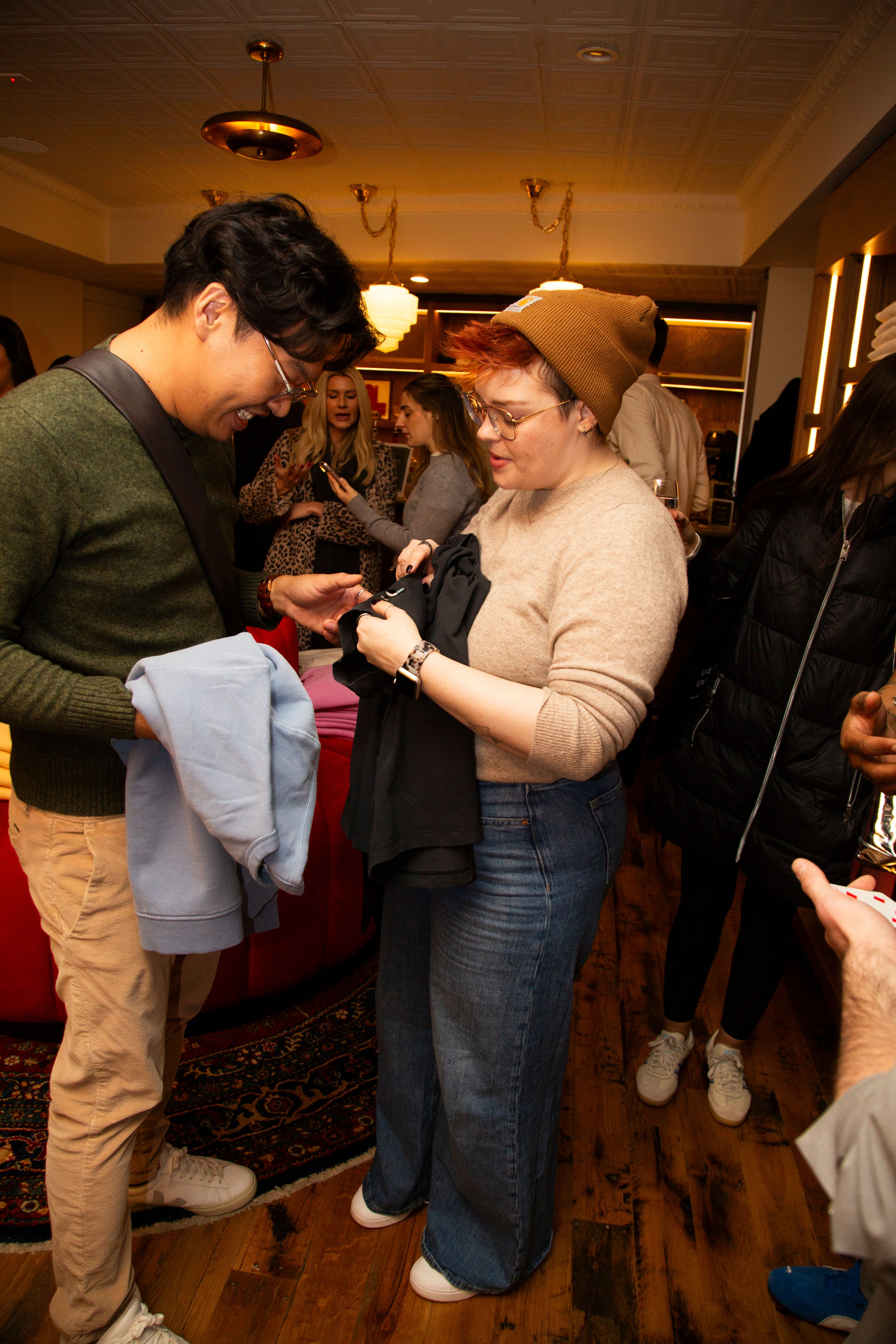 Pattern's Sip & Shop Event at Marine Layer