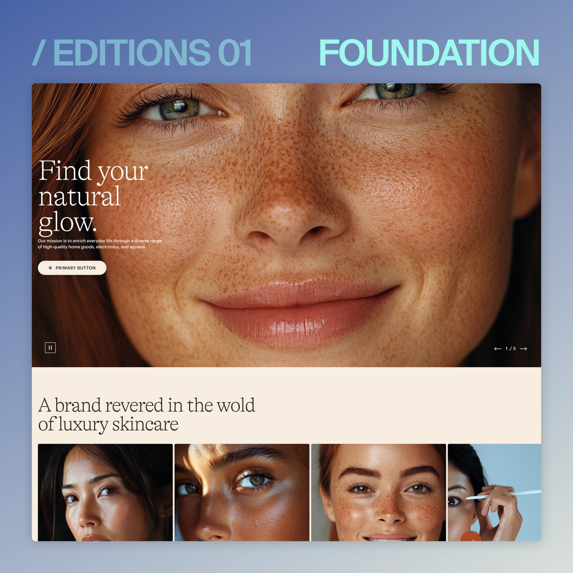 Cover image for Editions 01: Foundation