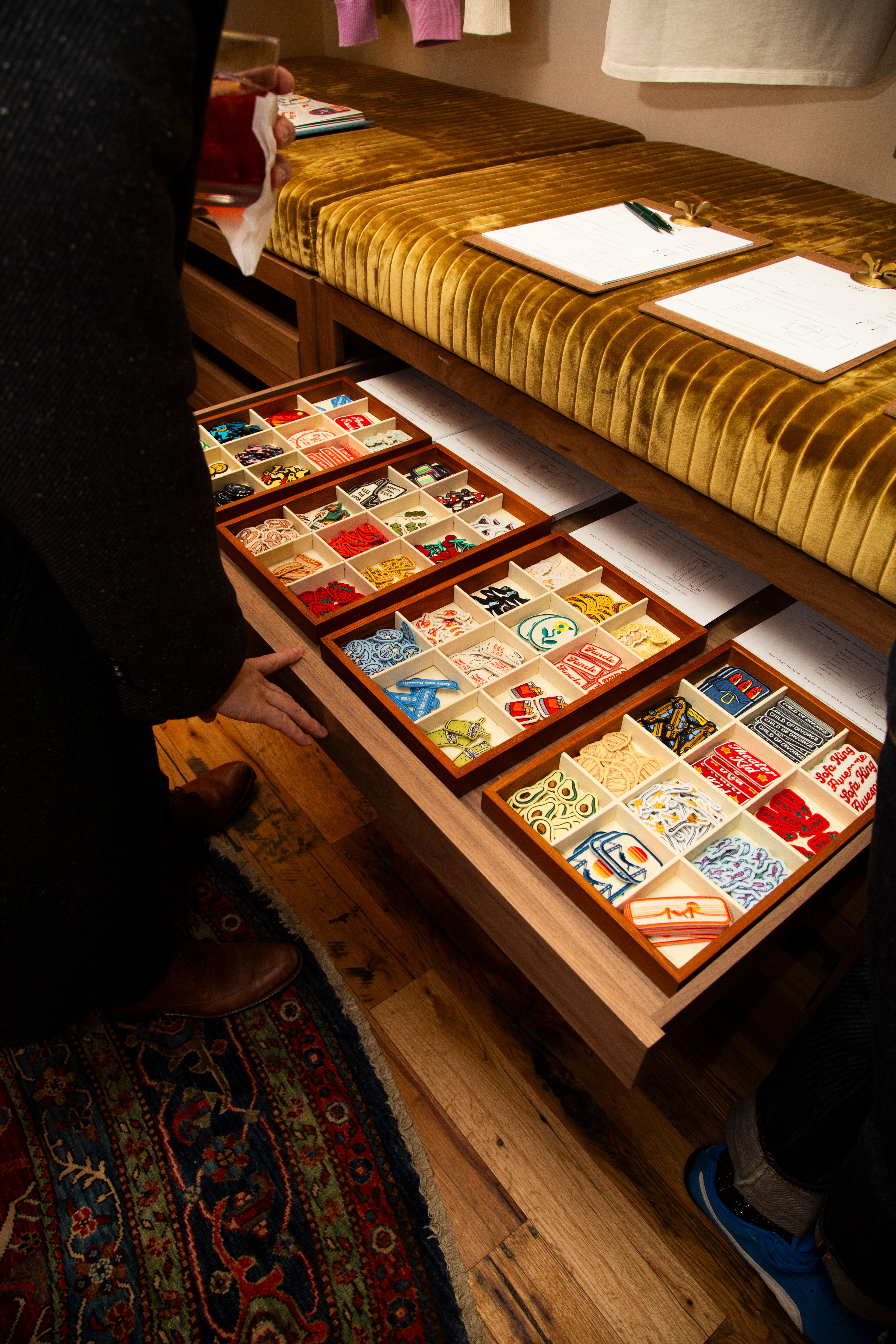 Pattern's Sip & Shop Event at Marine Layer