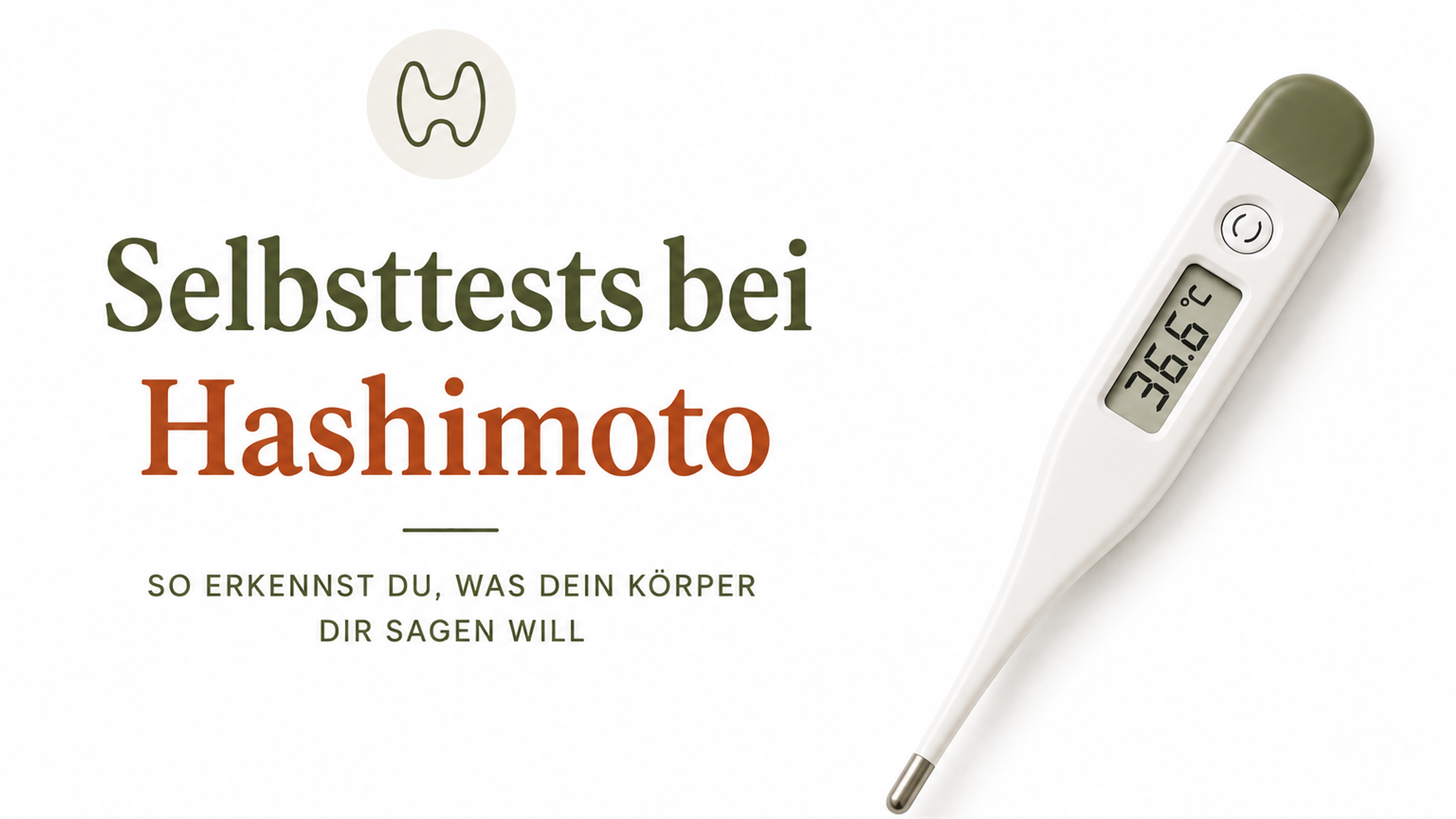 Ruhepuls Messung, Temperaturmessung bei Hashimoto