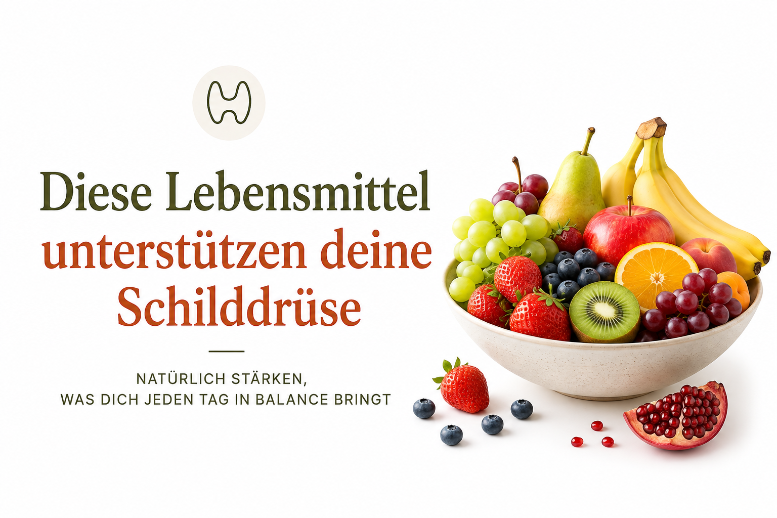 Diese Lebensmittel unterstützen deine Schilddrüse