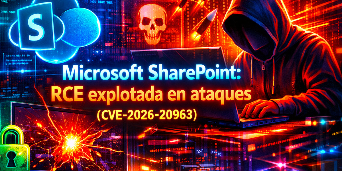 SharePoint: CVE-2026-20963 explotada