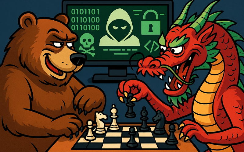 Ciberespionaje Chino a Rusia: "Es bueno confiar, pero mejor es desconfiar." 