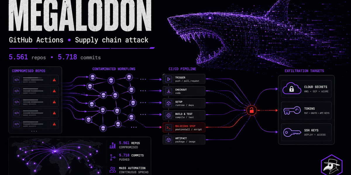 Megalodon: más de 5.500 repos GitHub