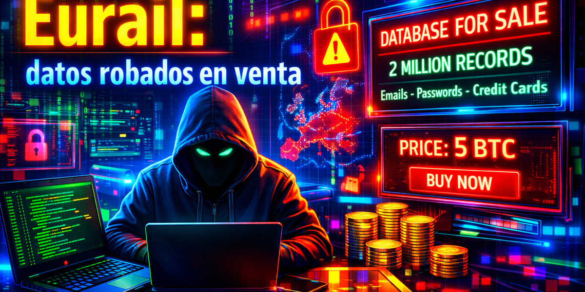 Eurail / Interrail: datos robados en venta