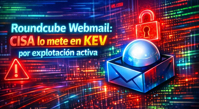 Roundcube Webmail: 2 CVEs explotados.