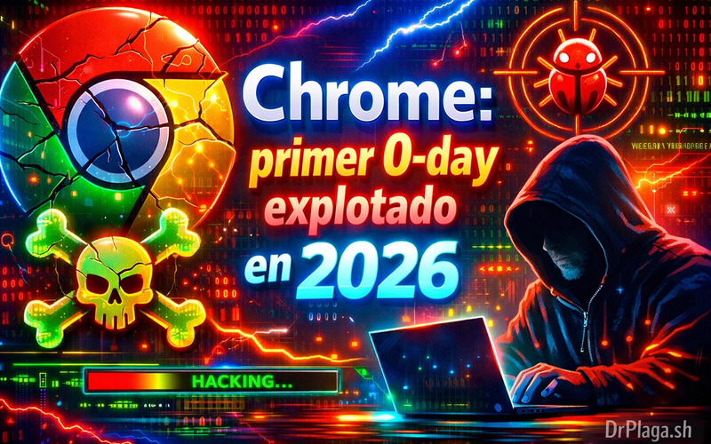 Chrome: primer 0-day explotado en 2026
