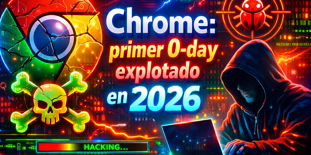 Chrome: primer 0-day explotado en 2026