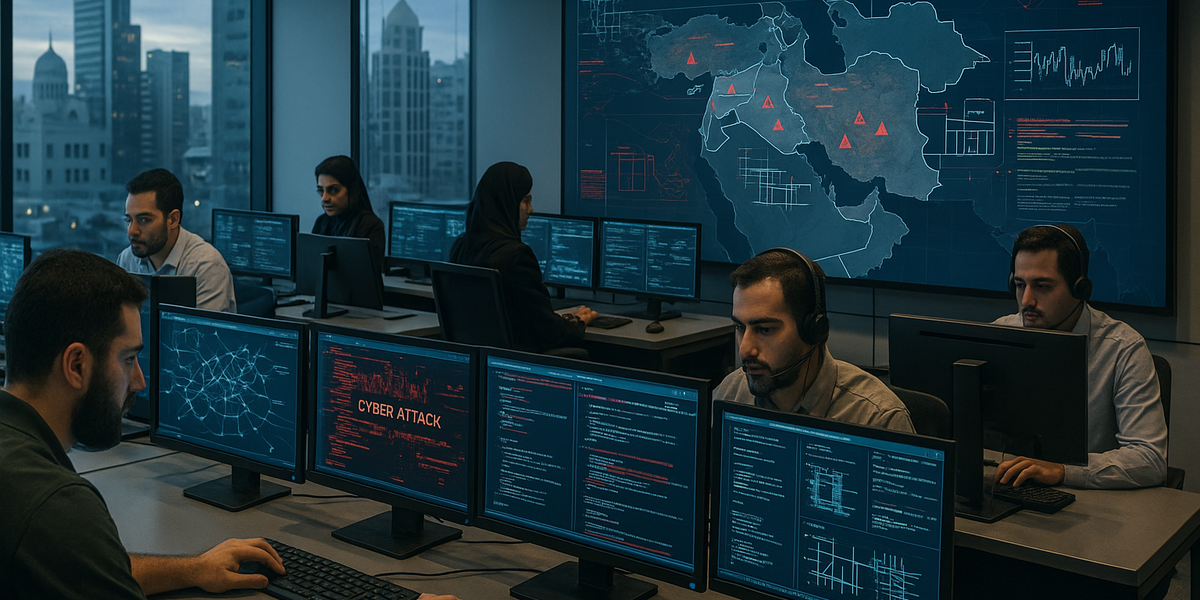 Ciber Guerra Irán e Israel