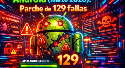 Android (marzo 2026): parche de 129 fallas