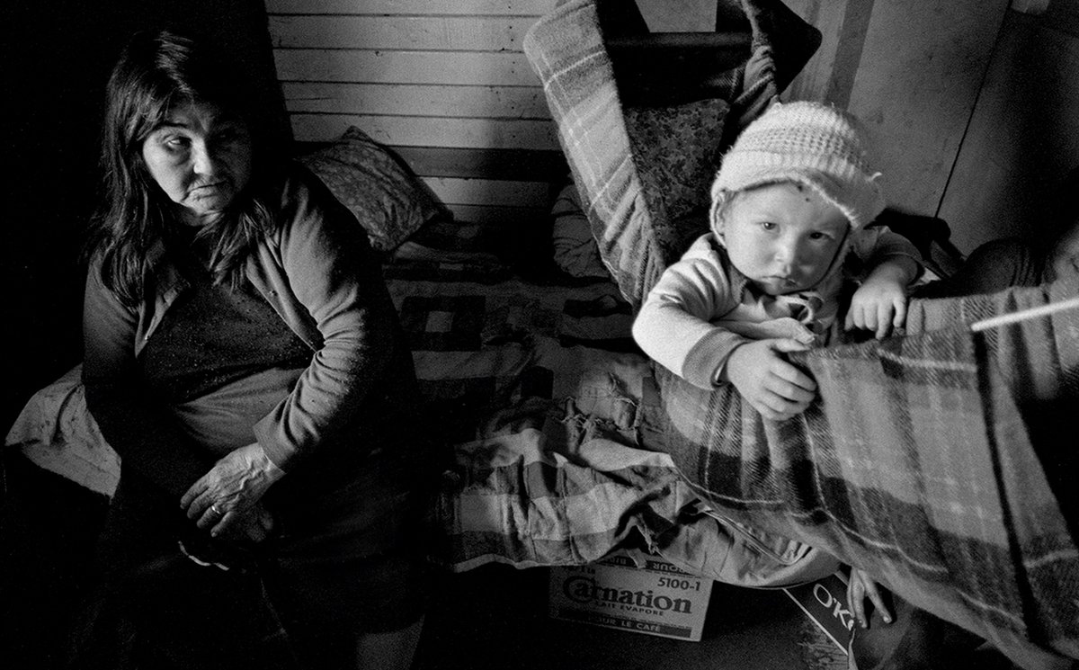 The Next Generation, Quebec, Canada (1972/2007), from Ressler’s series documenting the Algonquian community
© the artist