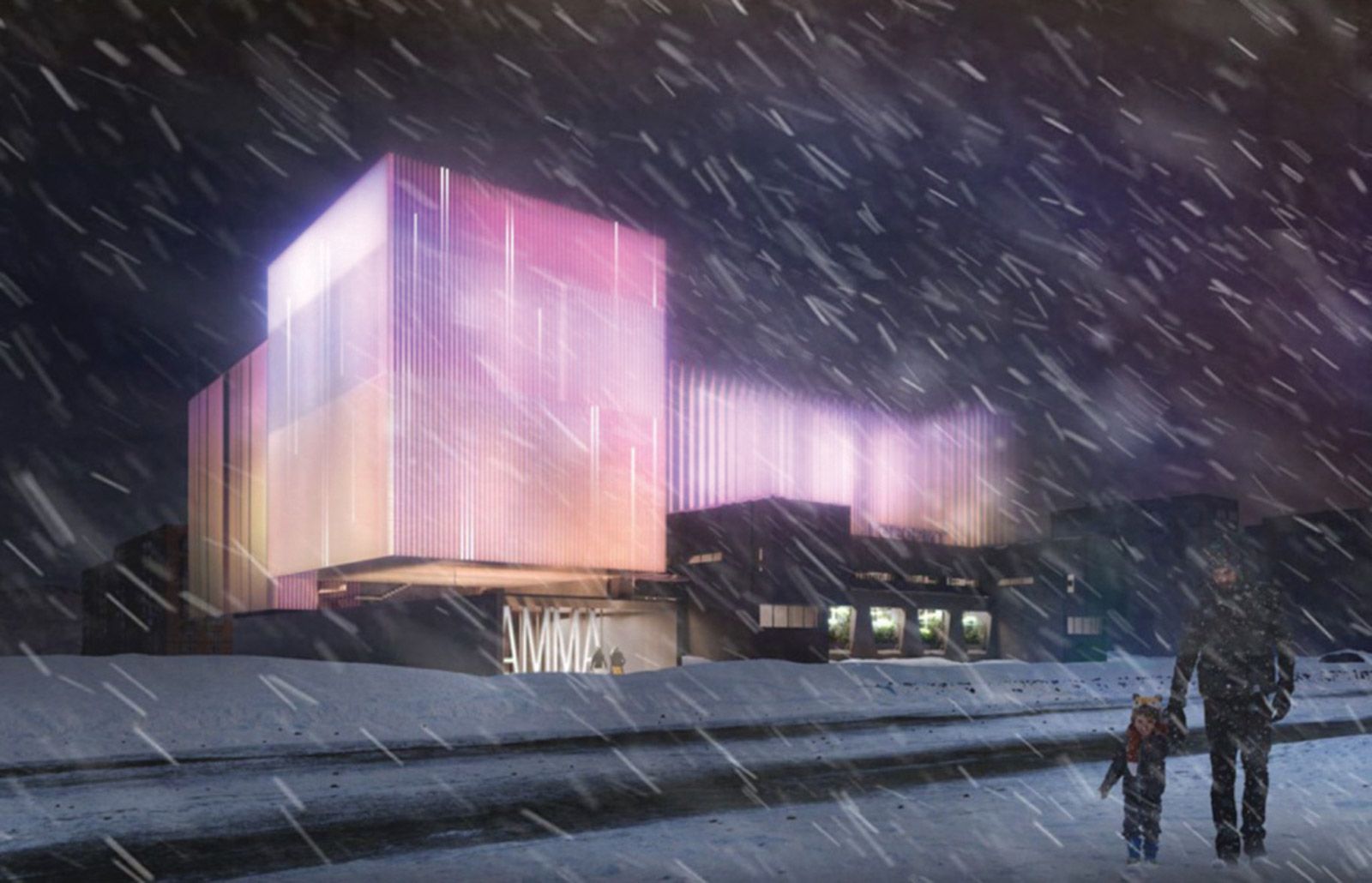 The museum has been designed by the Russian architect Ilya Mukosey Courtesy AMMA