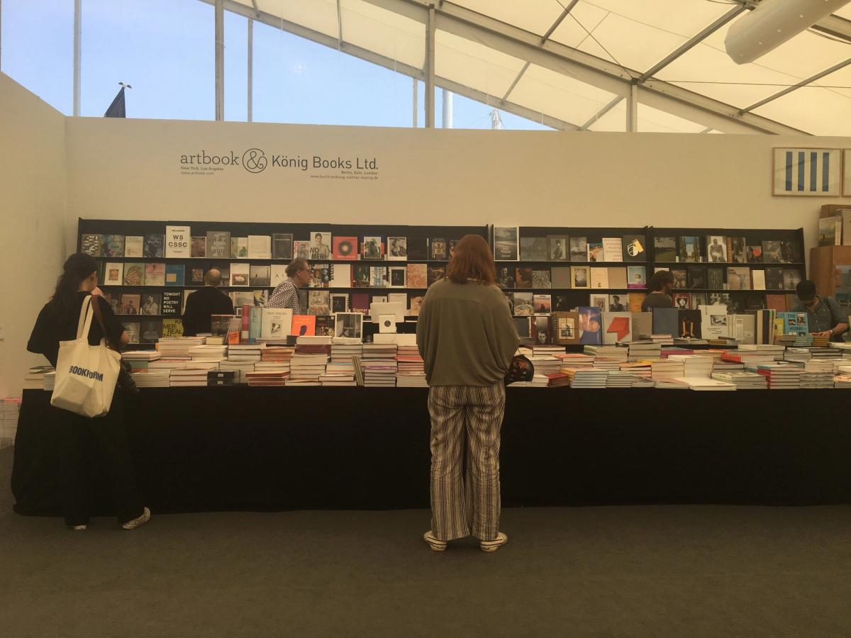 Bookstore at Frieze New York