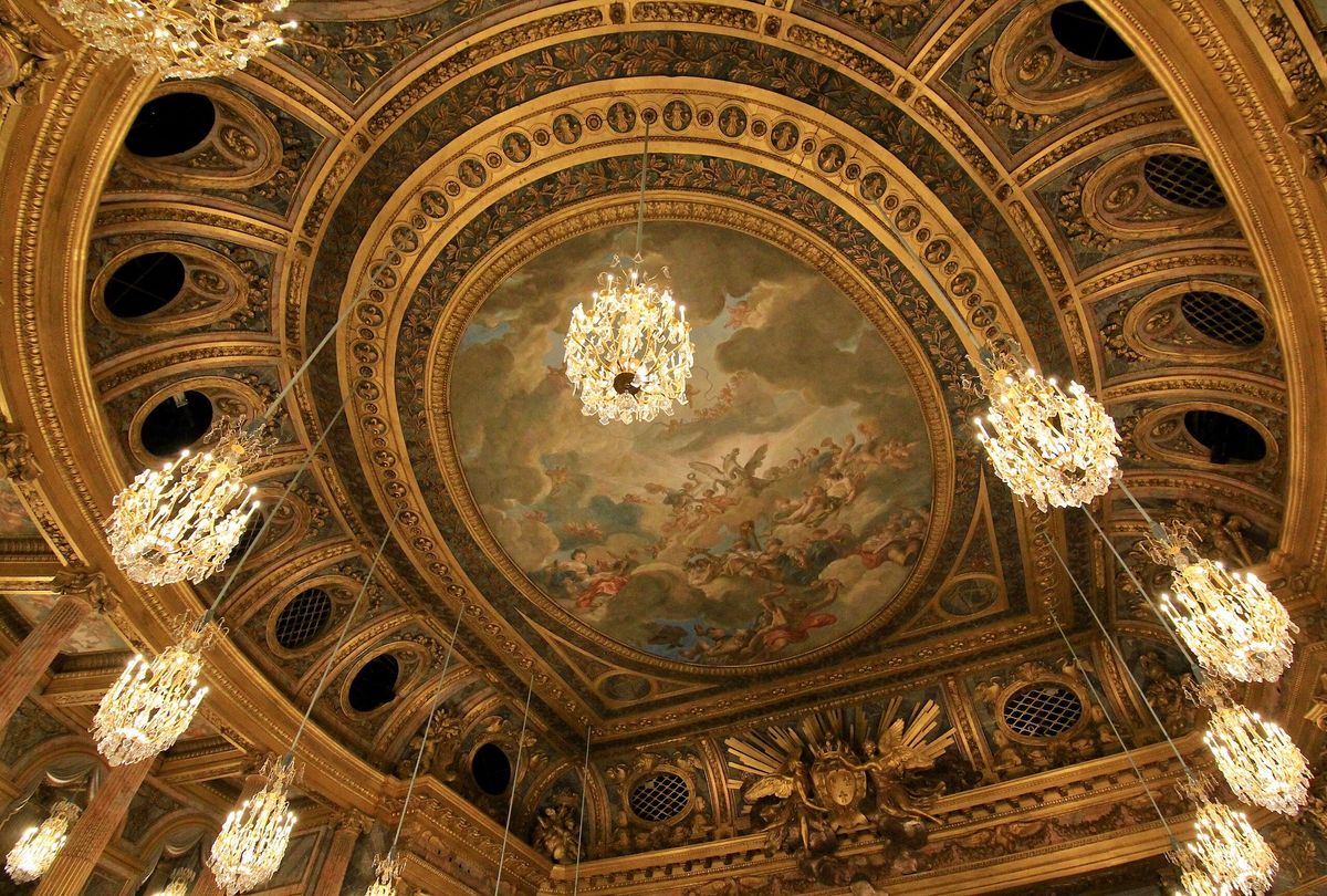 The interior of the royal opera at the Château de Versailles, where restorers suffered lead poisoning Photo by Kipp Jones, via Flickr