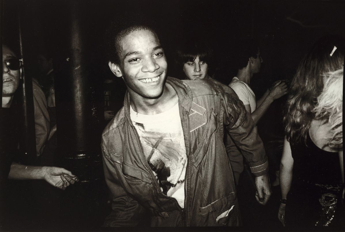 Jean-Michel Basquiat dancing at the Mudd Club in 1979 Nicholas Taylor