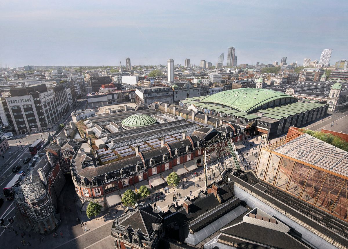 Go-to cultural haunt: a rendering of the Museum of London’s new home, which is due to open later this year © Secchi Smith