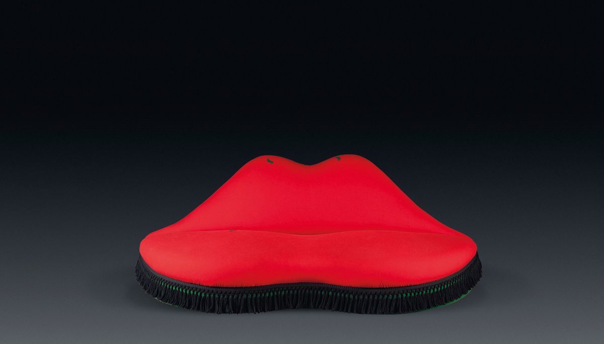 Salvador Dalí's and Edward James's Mae West Lips Sofa (1938) DCMS