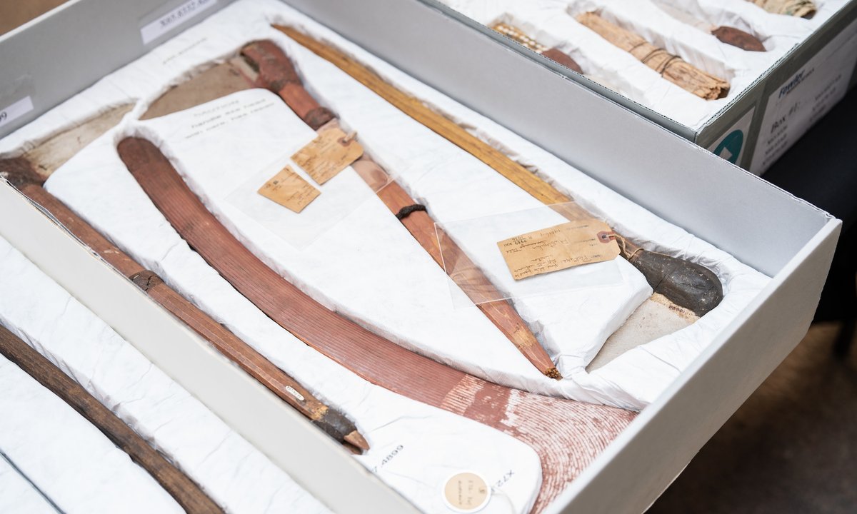 Fowler Museum at UCLA repatriates 20 objects to Warumungu people of Australia