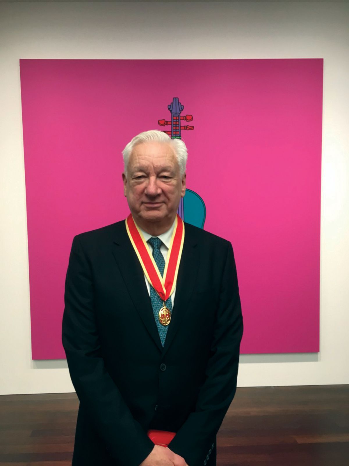 Michael Craig-Martin Photo: ©Louisa Buck