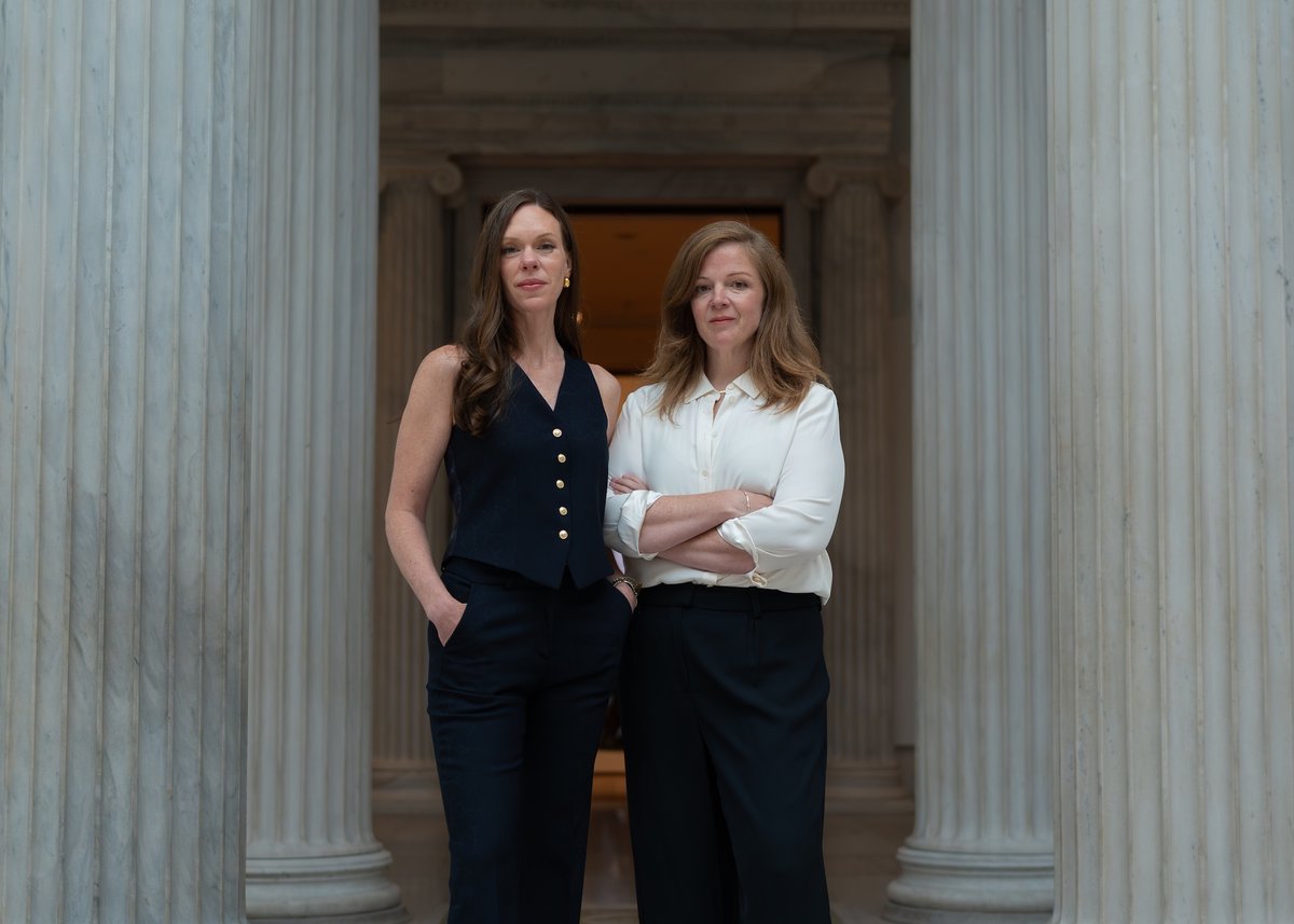 The Buffalo AKG Art Museum's current deputy director and future executive director Jillian Jones (left) and current chief curator and future artistic director Cathleen Chaffee (right) Photo by Nina Grenga, courtesy the Buffalo AKG Art Museum