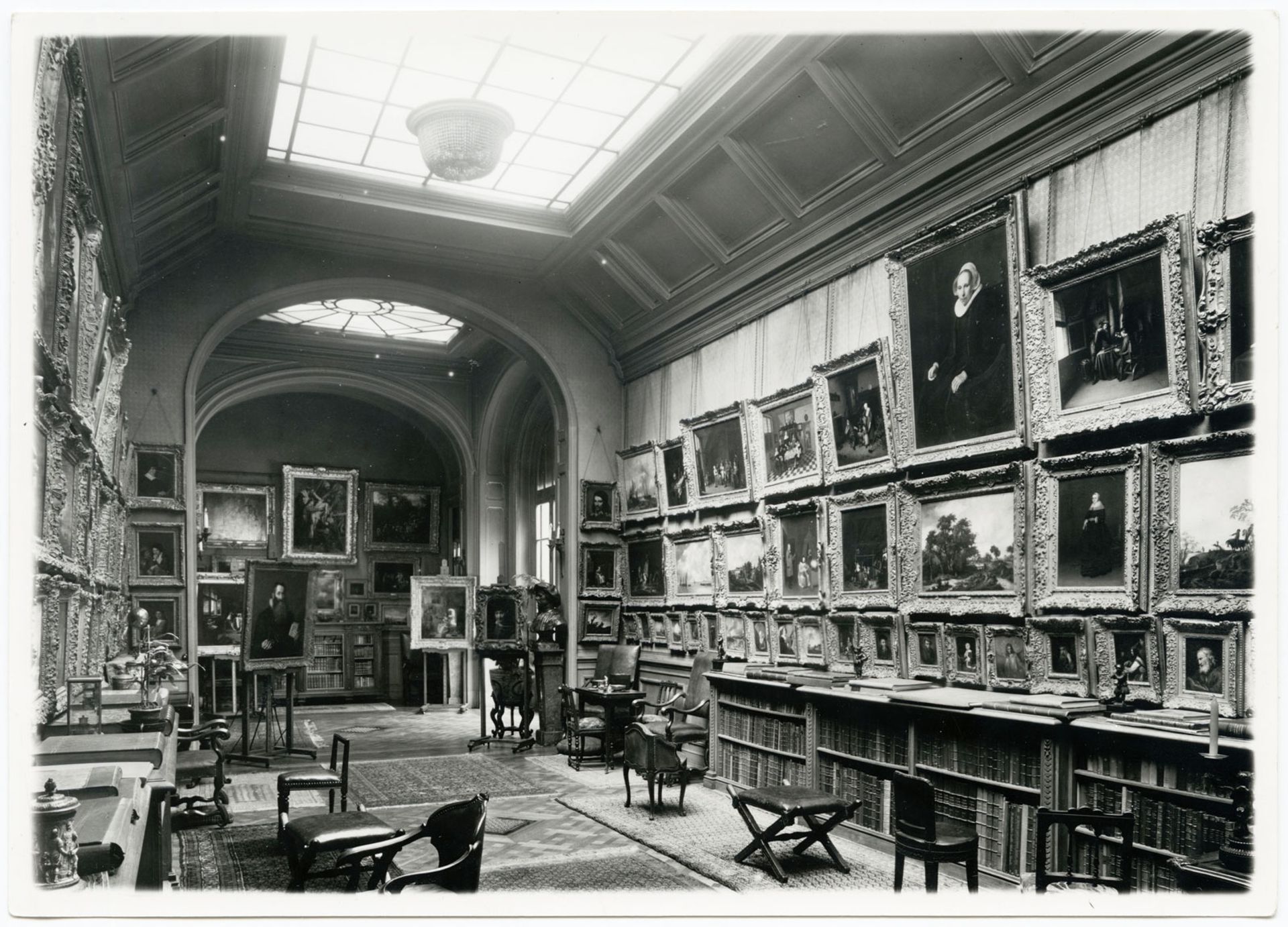 The interior of Adolphe Schloss's mansion Courtesy of the Museum of the Art and History of Judaism, Paris
