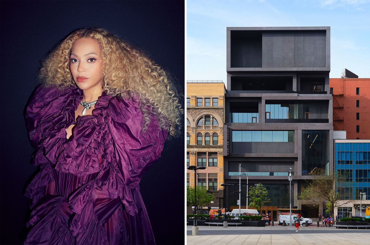 Beyoncé (left) has given $2m to the Studio Museum in Harlem (right) Beyoncé: Courtesy Parkwood Entertainment. Studio Museum: © Dror Baldinger FAIA