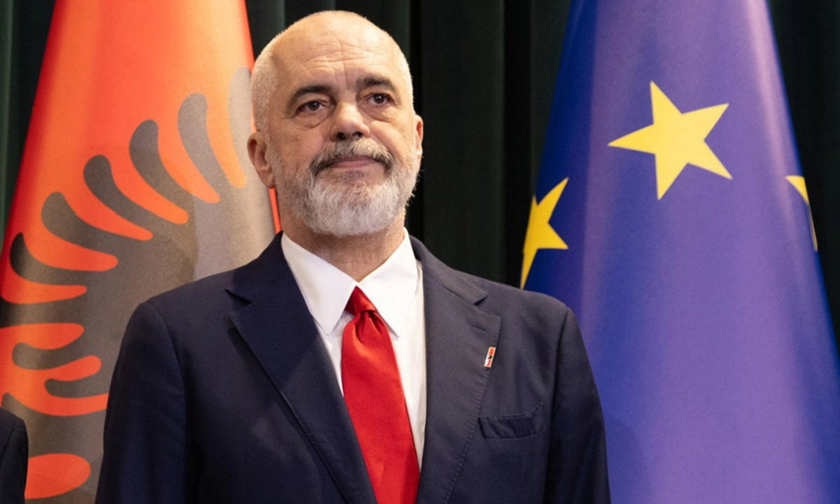 From politics to painting: works by Albanian prime minister Edi Rama are new art fair favourites