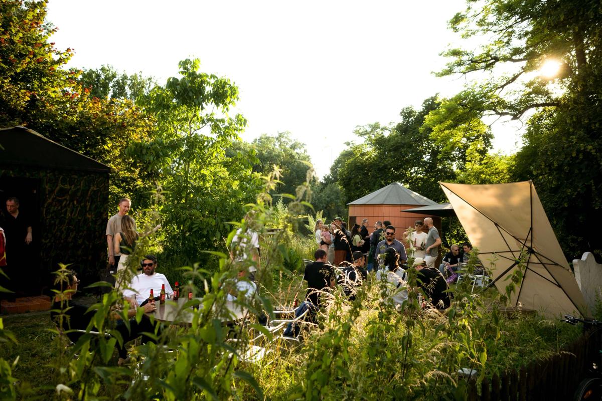 Independent arts space SALTS holds an annual summer party in the city © Nicolas Gysin for Kunstverein SALTS