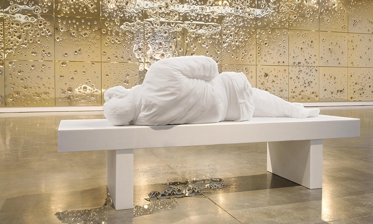 Maurizio Cattelan is the latest artist to take aim at US gun culture—but he’s hardly the first