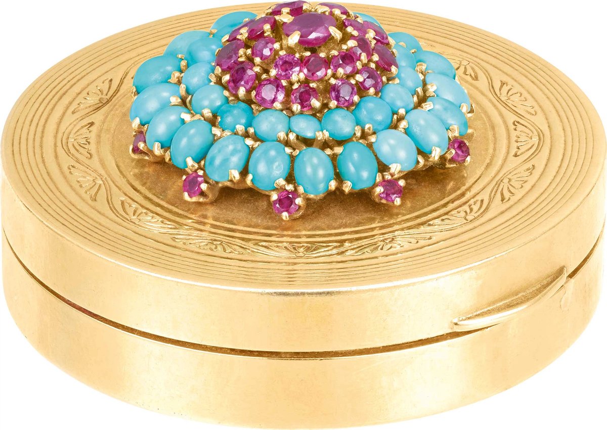 A 1944 Van Cleef & Arpels jewellery box Courtesy Van Cleef & Arpels