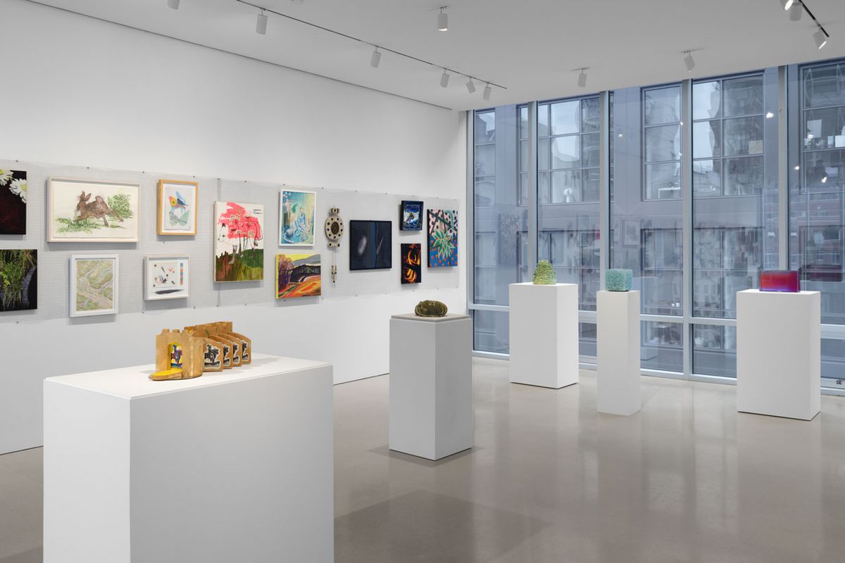 The 2025 Zero Art Fair, held at the Flag Art Foundation Photo by Steven Probert 