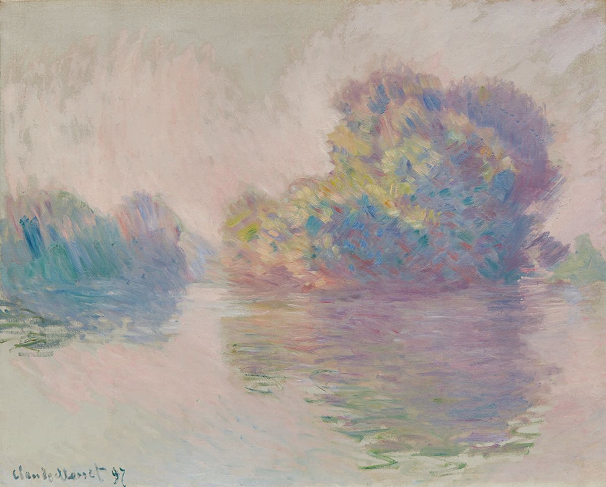 Claude Monet, Les Iles à Port-Villez, 1897 Courtesy of Sotheby's