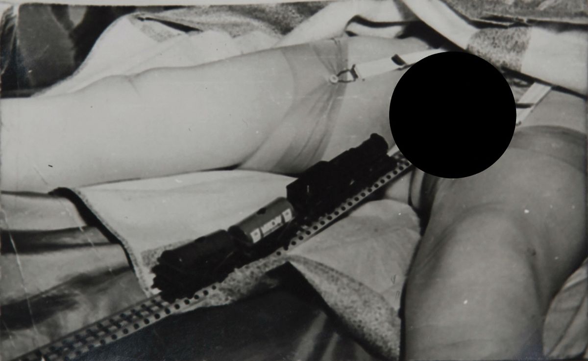 This anonymous photograph found by Lili Spain goes on display in north London this month Courtesy of Lili Spain