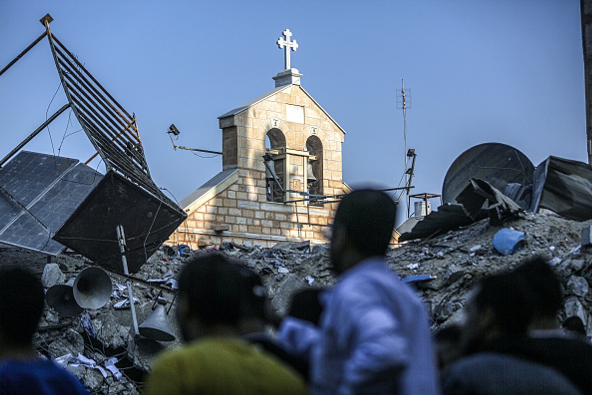 Reports state that dozens remain trapped under the rubble
Photo: Ali Jadallah/Anadolu via Getty Images