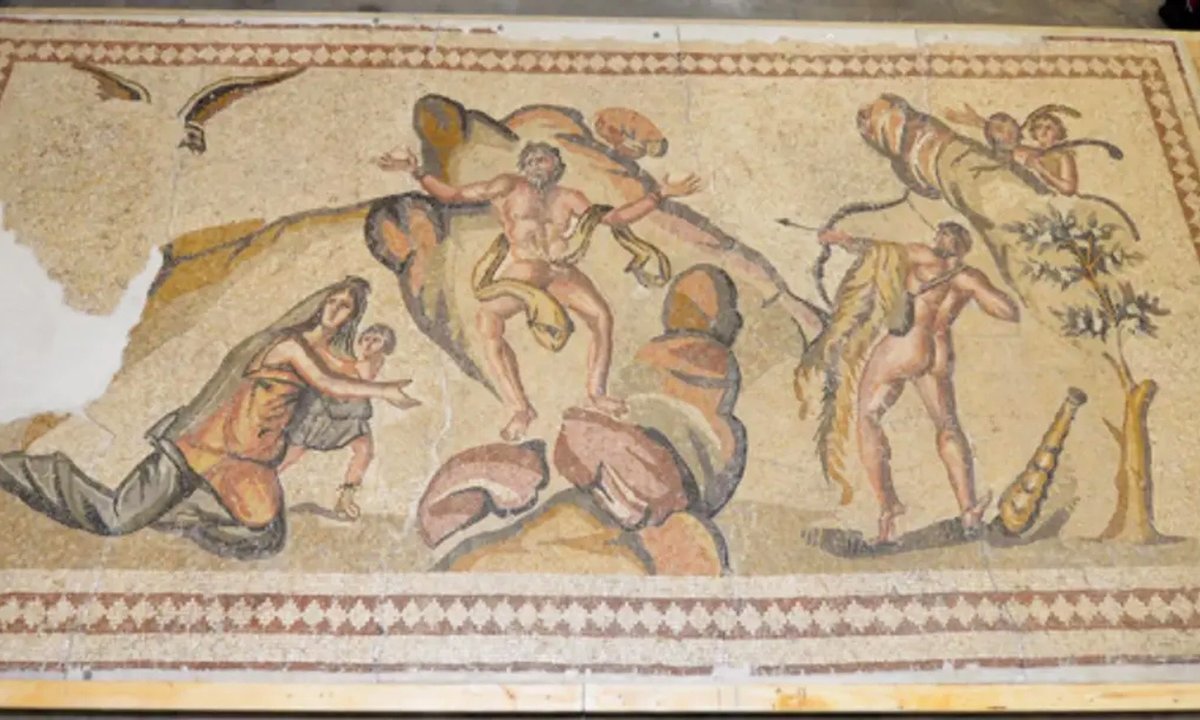 California man discovered responsible of smuggling historical Roman mosaic looted from Syria into US California man discovered responsible of smuggling historical Roman mosaic looted from Syria into US