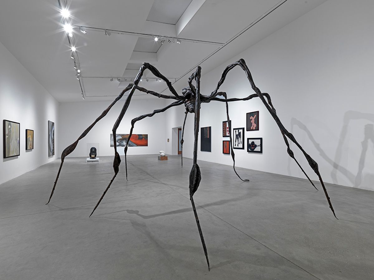 Installation view of Unconscious Landscape. Works from the Ursula Hauser Collection 2019, Hauser & Wirth Somerset Photo: Ken Adlard