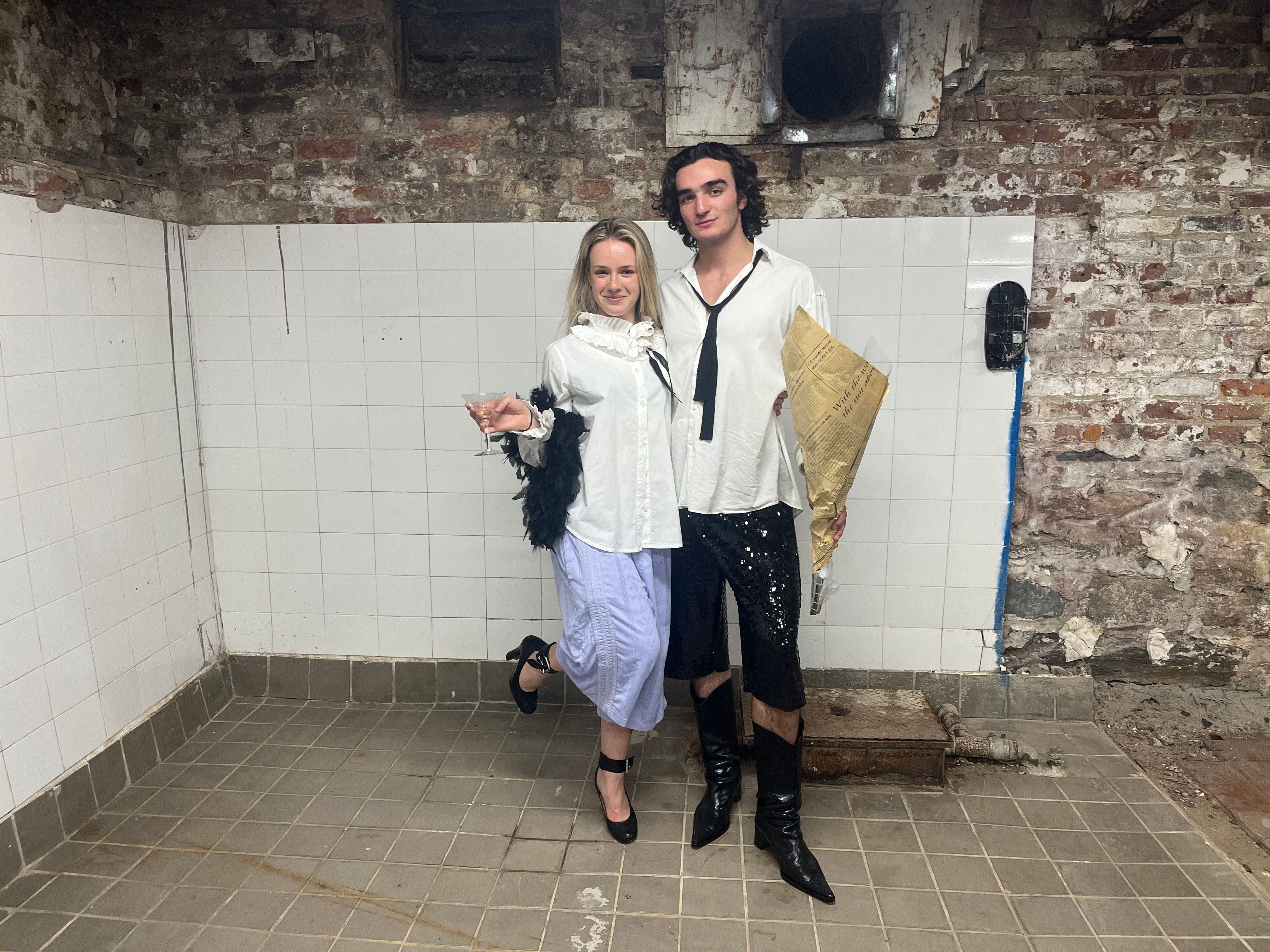 Spielzeug was founded in 2025 by Eleanor Hicks and Evan Karas; their pop-up, MAR-A-LAGO FACE, offers “neo-Rococo MAGA crash-out aesthetics” Photo: Shanti Escalante De Mattei