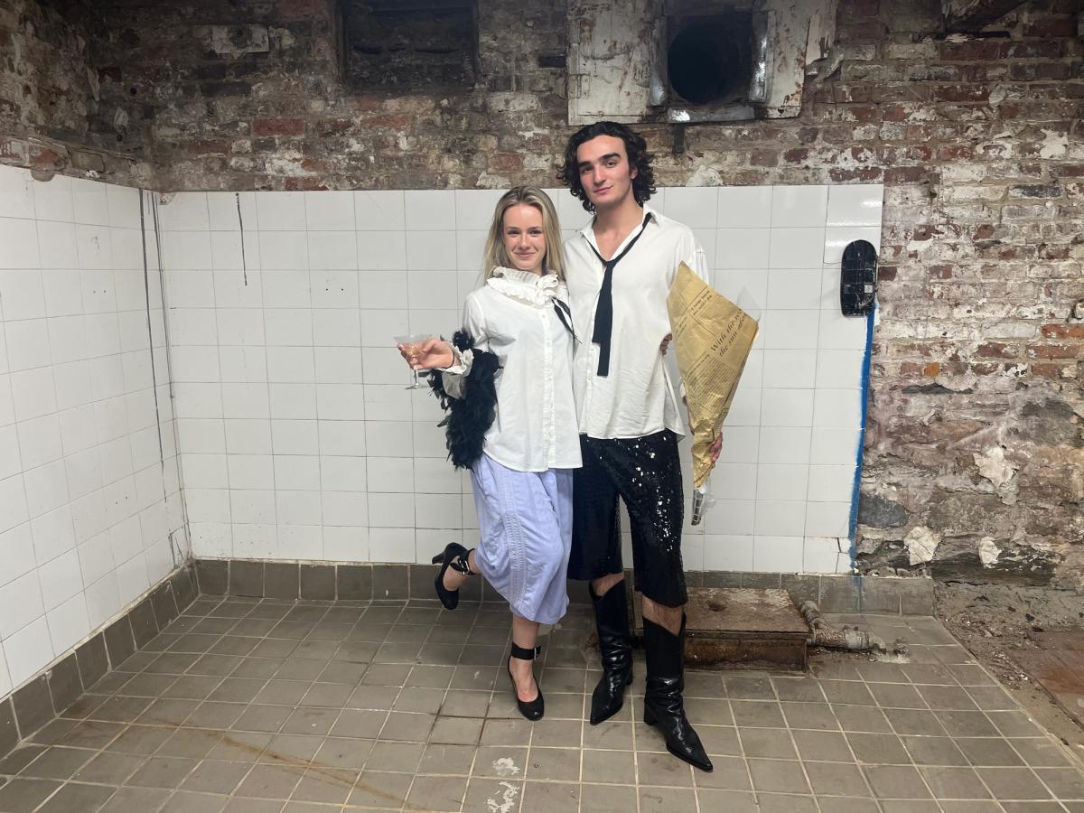 Spielzeug was founded in 2025 by Eleanor Hicks and Evan Karas; their pop-up, MAR-A-LAGO FACE, offers “neo-Rococo MAGA crash-out aesthetics” Photo: Shanti Escalante De Mattei