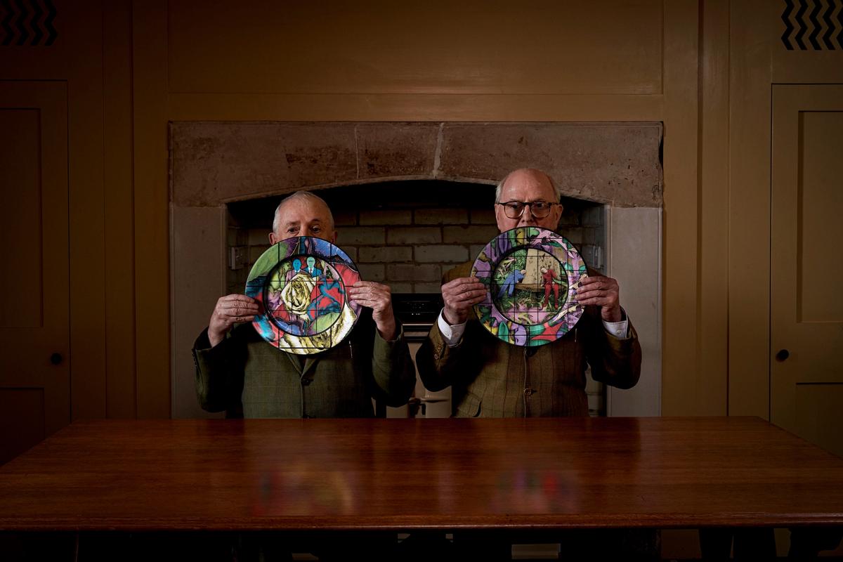 Double Helpings project, Gilbert & George courtesy The Canvas Café
