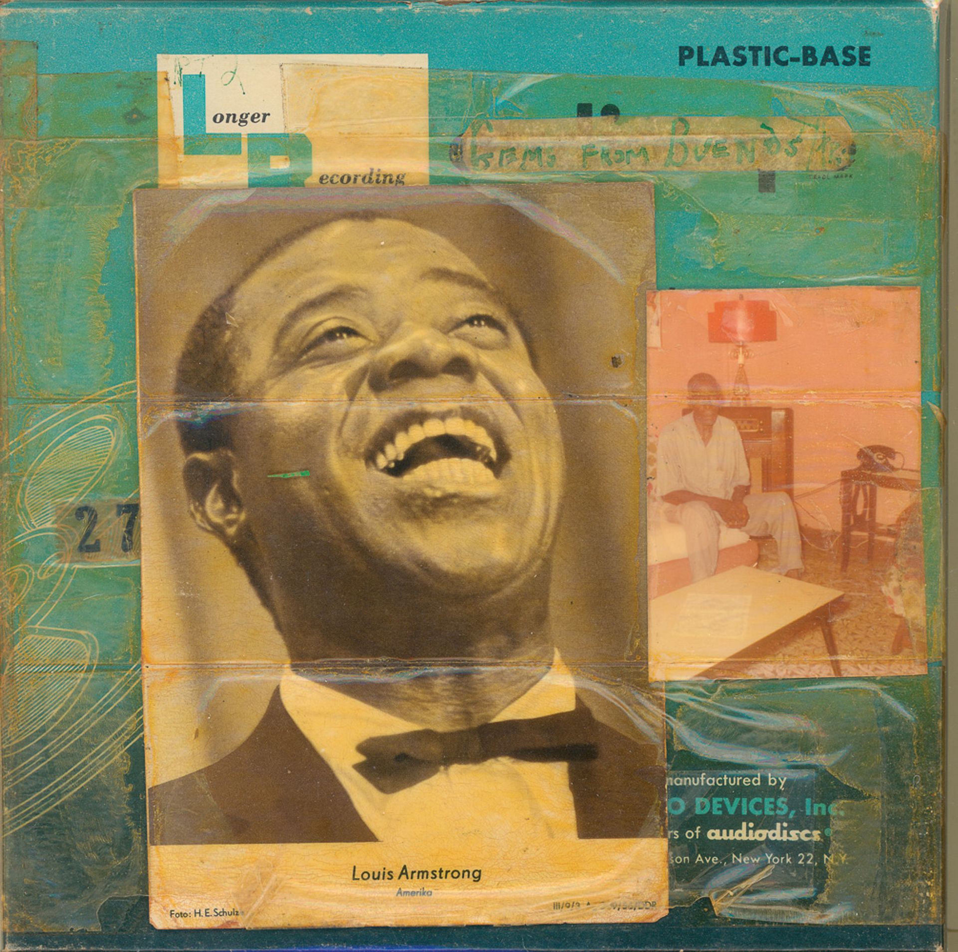 Louis Armstrong’s collages will be shown outside New York for the first time Courtesy of the Louis Armstrong House Museum, Queens, New York