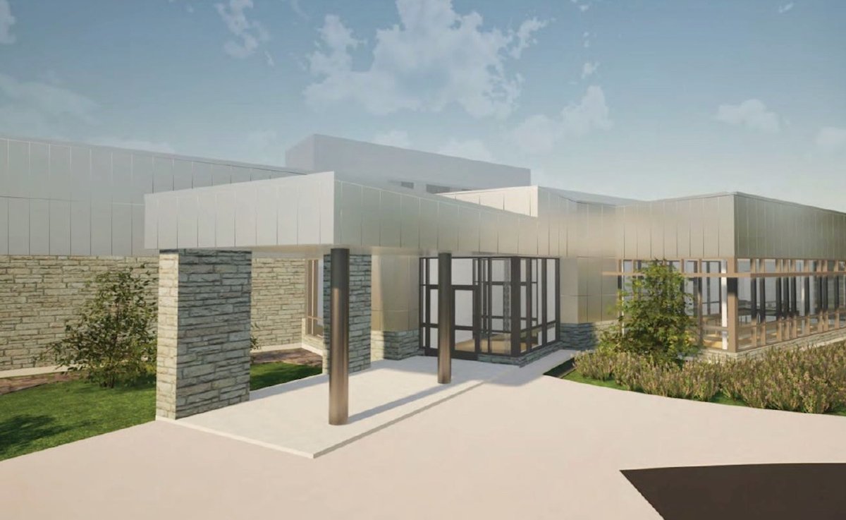 Rendering of the Modern Aboriginal Art Museum under construction in New Bremen, Ohio Image courtesy of Freytag & Associates. Inc