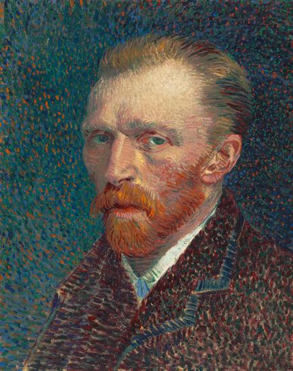 Vincent Van Gogh’s Self-portrait (1887), bought by the Cologne collector Leonard Tietze in 1912 © The Art Institute of Chicago, Joseph Winterbotham Collection, 1954.326