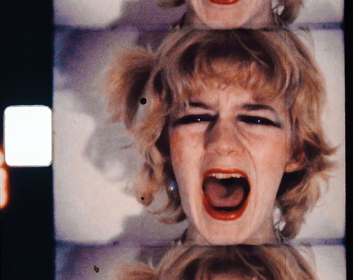 Primal scream: a still from Gina Birch’s Three Minute Scream (1979). Birch is one of the more than 100 artists on show in Women in Revolt! at Tate Britain Courtesy of the artist