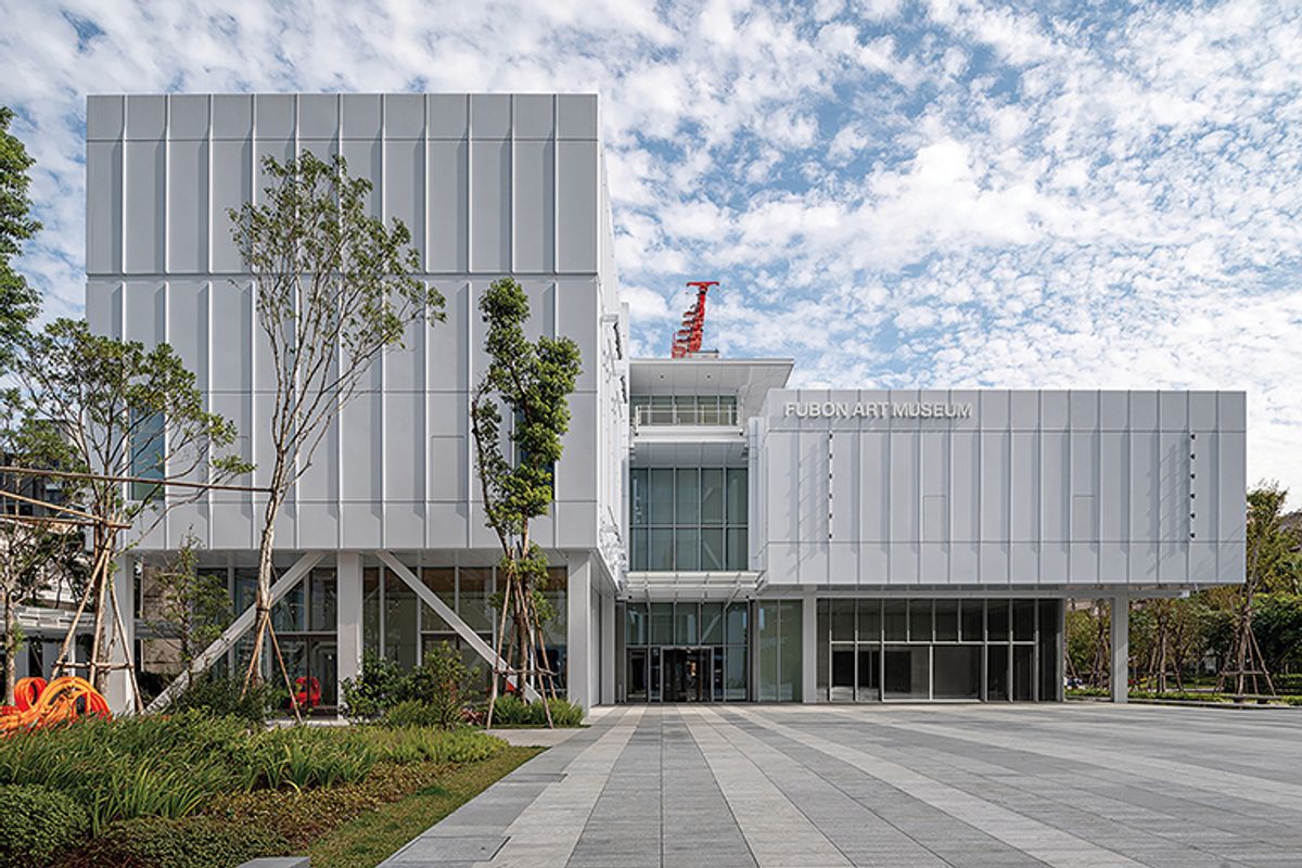 The Fubon Art Museum is the first building in Taiwan to be designed by the Renzo Piano Building Workshop 

Photo: Lucas K. Doolan; © Fubon Art Museum