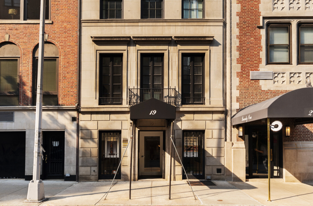 The gallery will open in a townhouse located at 19 E. 66th Street in New York. Photo courtesy Richard Saltoun