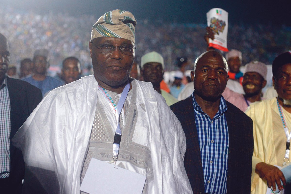 Presidential frontrunner Atiku Abubakar showed more support for the country’s museum sector than other leading candidates by hosting a public roundtable with prominent members from Nigeria’s visual art sector
© Pius Utomu Expei/AFP via Getty Images
