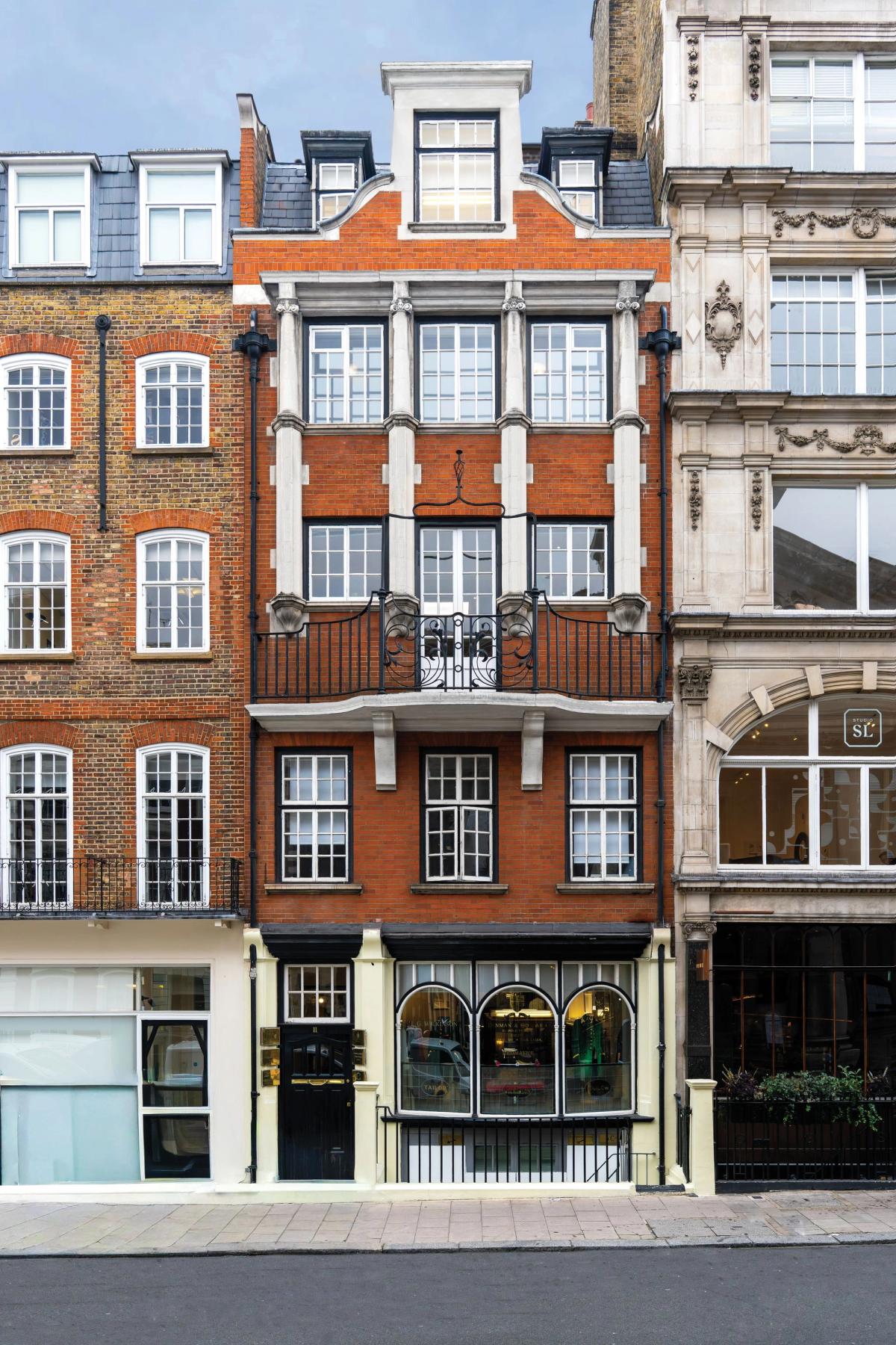 The new venue, near Sotheby’s on St George's Street, is around a quarter of the size of the former London gallery
Courtesy of Almine Rech